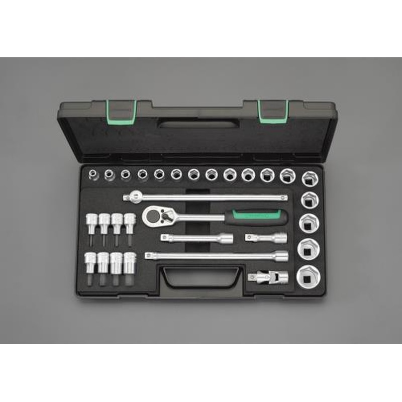 エスコ EA617DC-14 1/2”DRソケットレンチセット 1個（ご注文単位1個）【直送品】