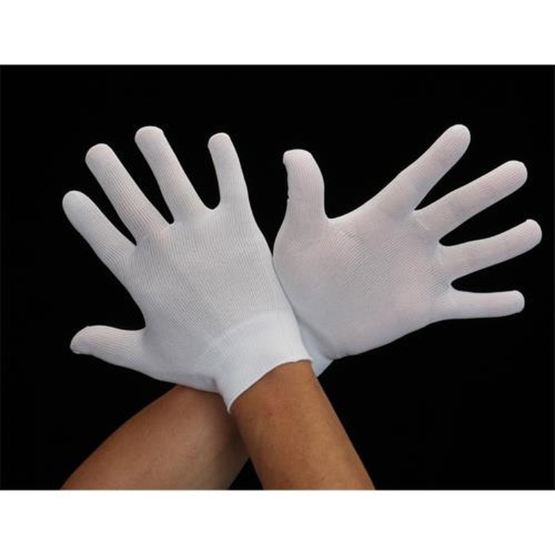 エスコ EA354AE-61[M/190mm]手袋・インナー(10双) 1個（ご注文単位1個）【直送品】