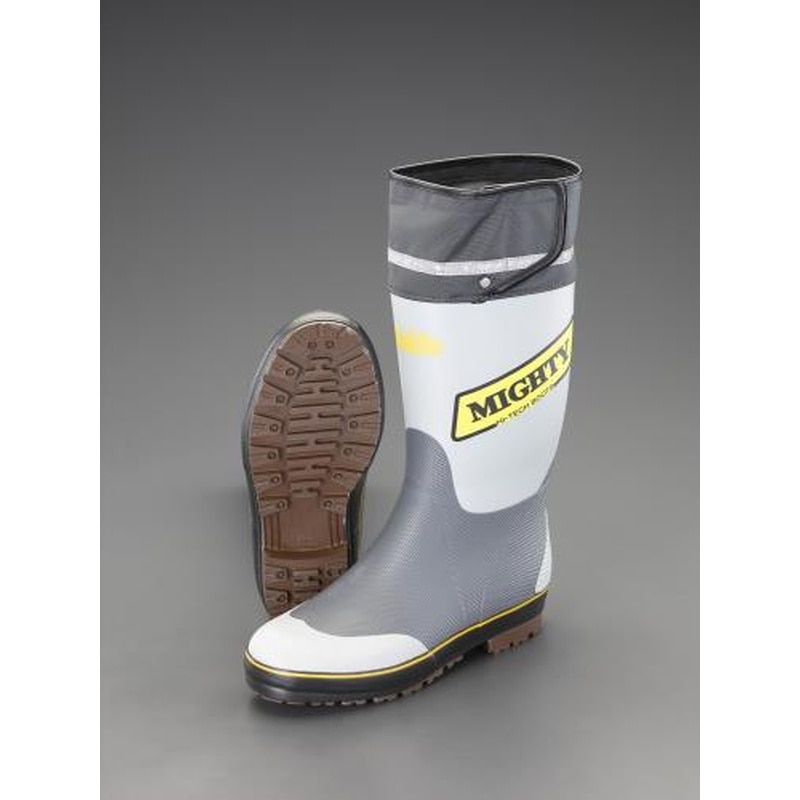 エスコ EA910ML-25 25.0cm耐久長靴(耐油底/ケブラー) 1個（ご注文単位1個）【直送品】