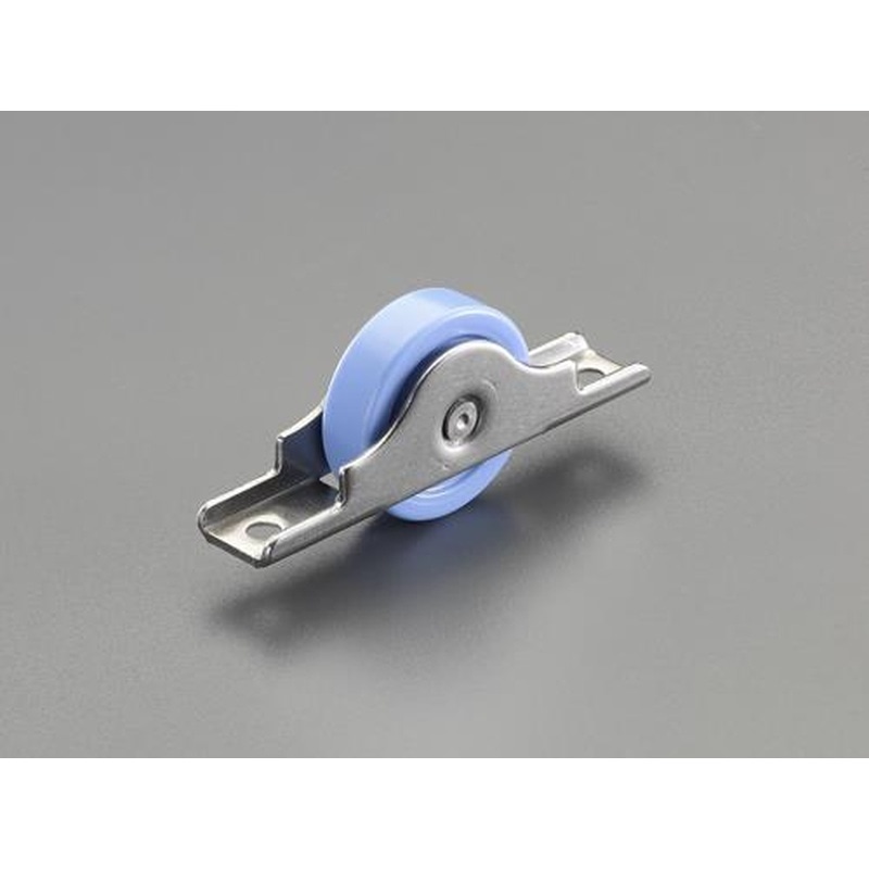 エスコ EA986RY-6 30mm/20kg戸車(平型・ウレタン製) 1個(ご注文単位1個)【直送品】