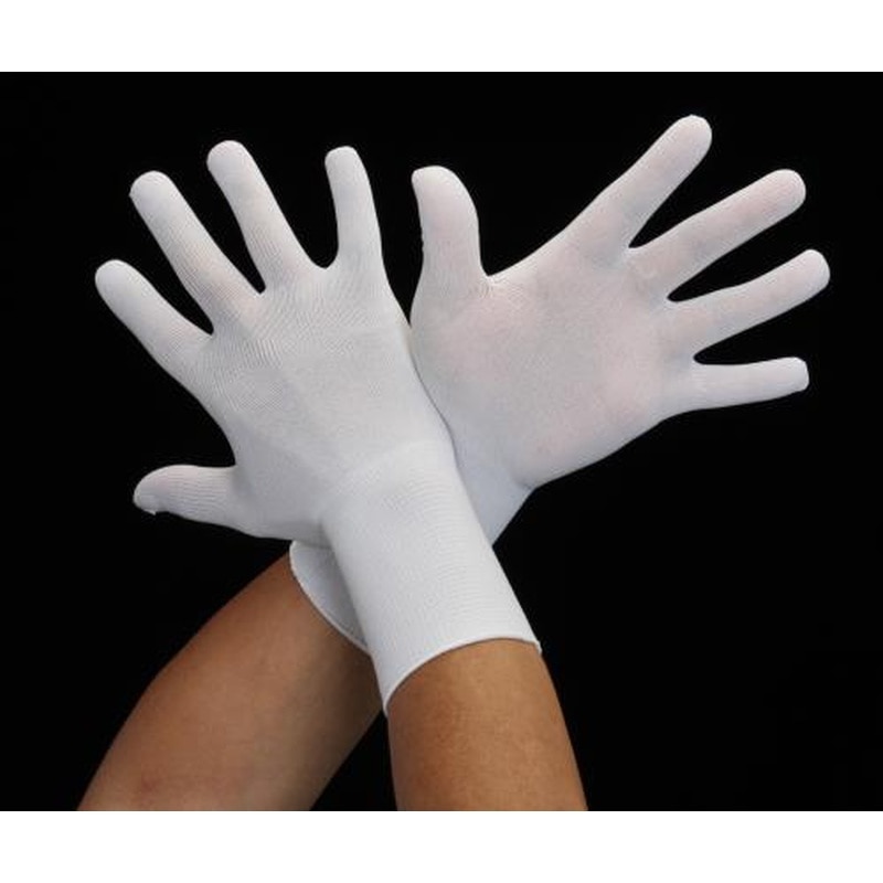 エスコ EA354AE-67[L/240mm]手袋・インナー(10双) 1個（ご注文単位1個）【直送品】