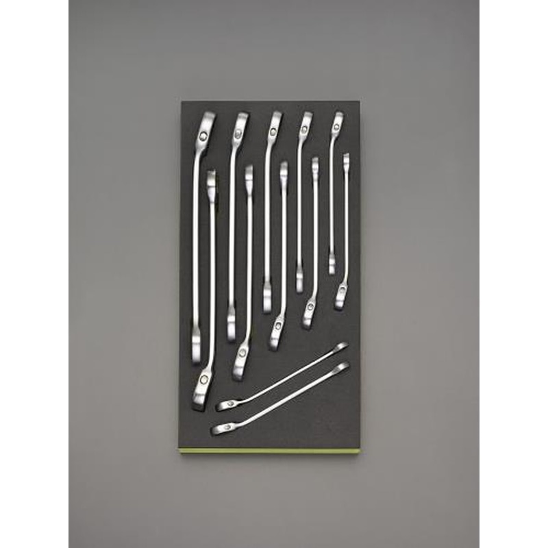 >エスコ EA612TA-6 12本組コンビネーションギアレンチ 1個(ご注文単位1個)【直送品】