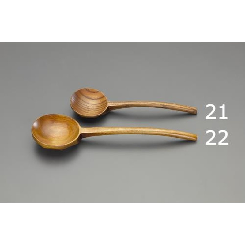 エスコ EA912MK-22 φ80x270mm玉しゃくし(木製) 1個（ご注文単位1個）【直送品】