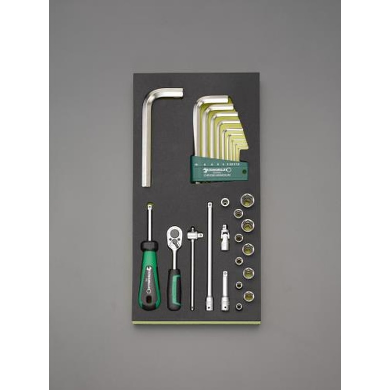 エスコ EA612TA-11 1/4”DRソケットレンチセット 1個（ご注文単位1個）【直送品】