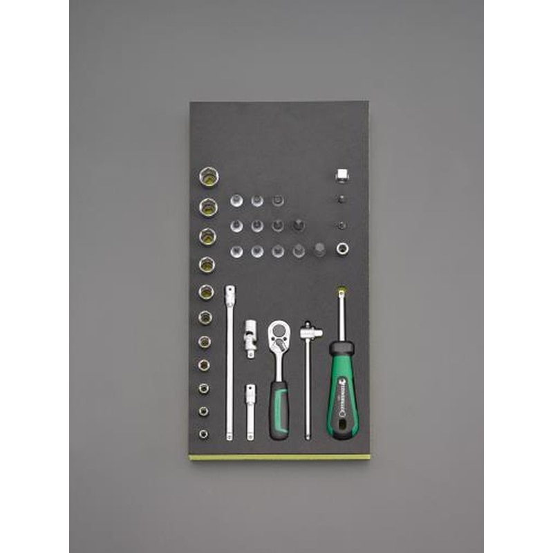 エスコ EA612TA-12 1/4”DRソケットレンチセット 1個(ご注文単位1個)【直送品】