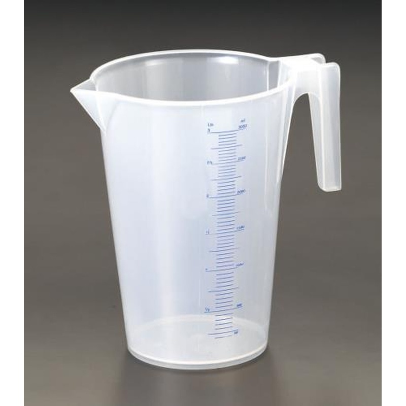 エスコ EA991P-0.2 250ml計量カップ 1個（ご注文単位1個）【直送品】