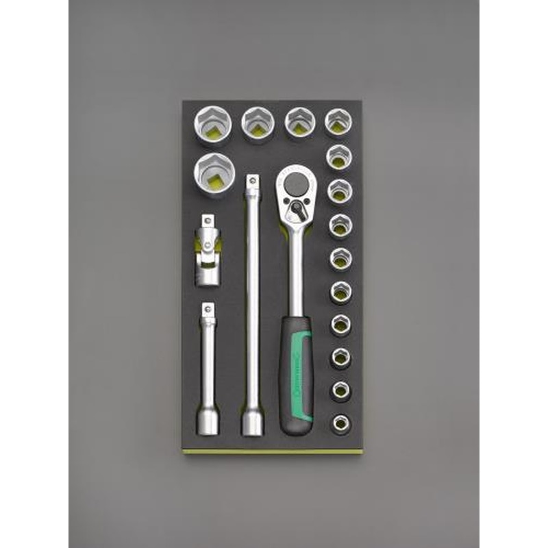 エスコ EA612TA-20 1/2”DRソケットレンチセット 1個（ご注文単位1個）【直送品】