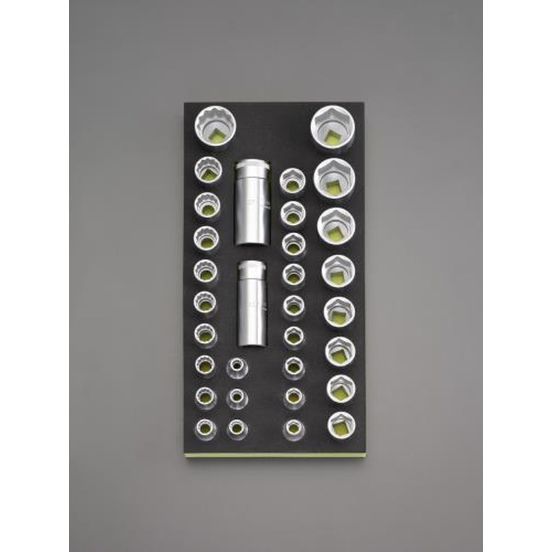 エスコ EA612TA-21 1/2”DRソケットセット 1個（ご注文単位1個）【直送品】