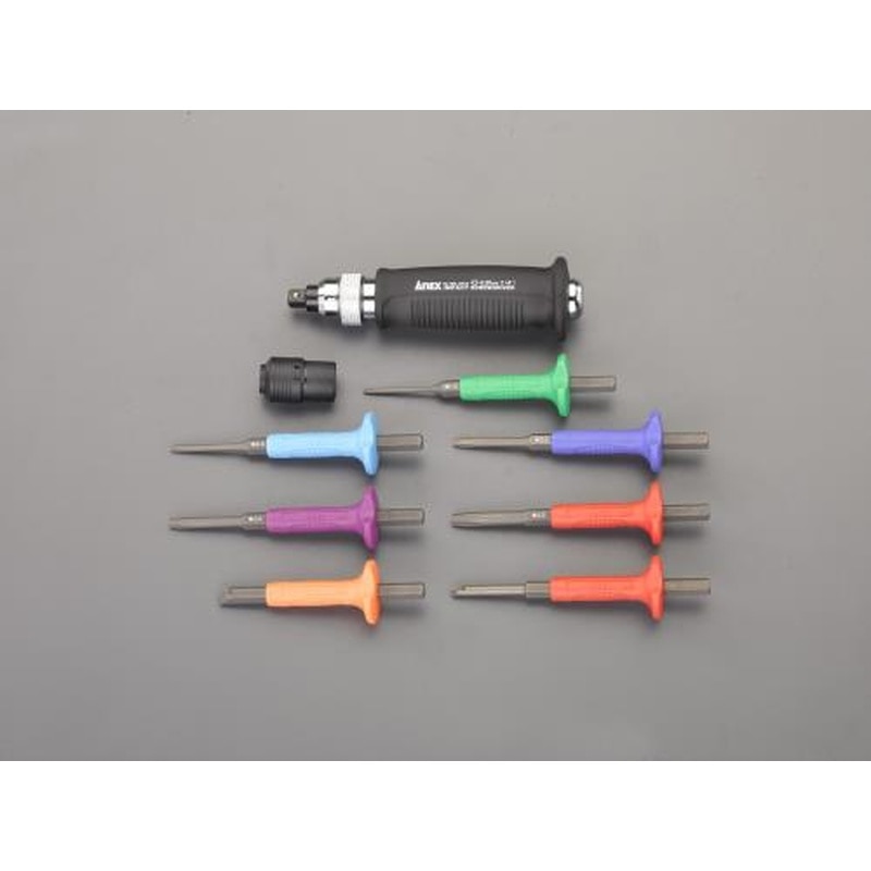 エスコ EA550XB-30 1/4”DRインパクトドライバーセット(ねじ取ビット付) 1個(ご注文単位1個)【直送品】