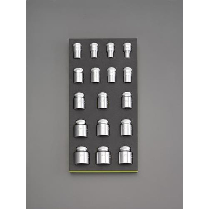 エスコ EA612TA-24 1/2”DRソケットセット(インチ) 1個（ご注文単位1個）【直送品】