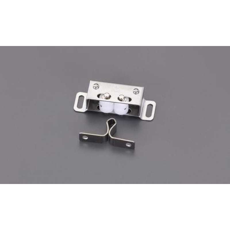 エスコ EA951M-51 40mm巾ローラーキャッチ(ステンレス製) 1個（ご注文単位1個）【直送品】