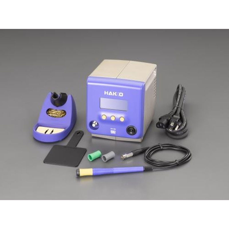 エスコ EA304AL 100V/85Wコントローラ付半田ごて(温度表示付) 1個(ご注文単位1個)【直送品】