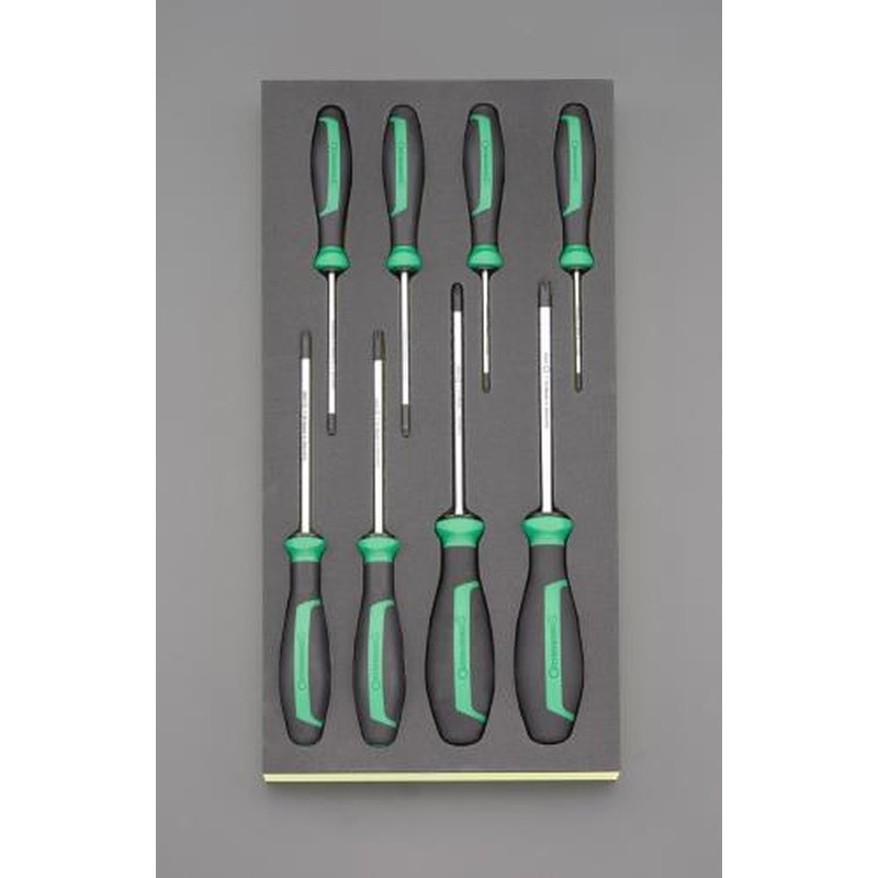 エスコ EA612TA-33 8本組［TORX]ドライバーセット 1個（ご注文単位1個）【直送品】