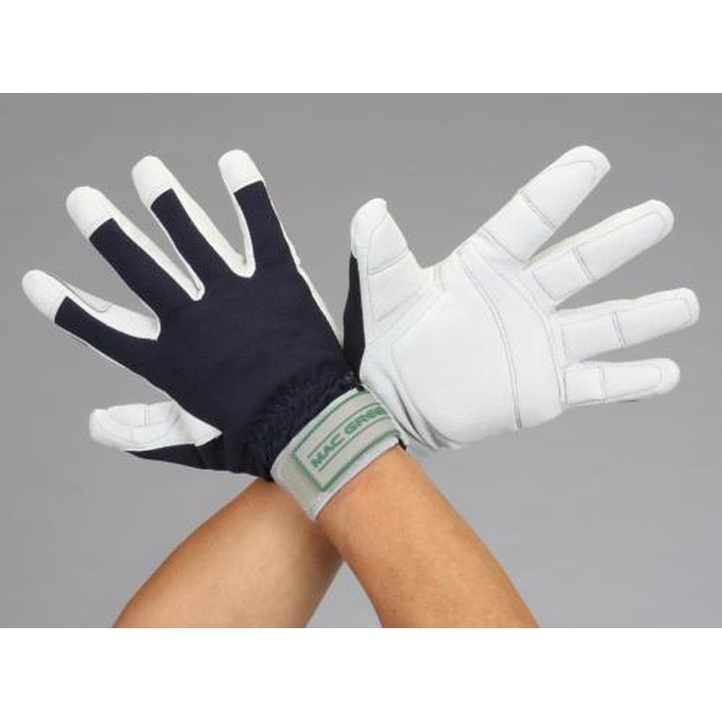 エスコ EA353AB-57 L/248mm手袋・防振(チェーンソー作業用) 1個(ご注文単位1個)【直送品】