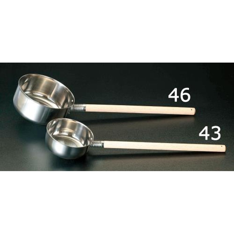 エスコ EA991X-46 1.4Lひしゃく(ステンレス製) 1個(ご注文単位1個)【直送品】