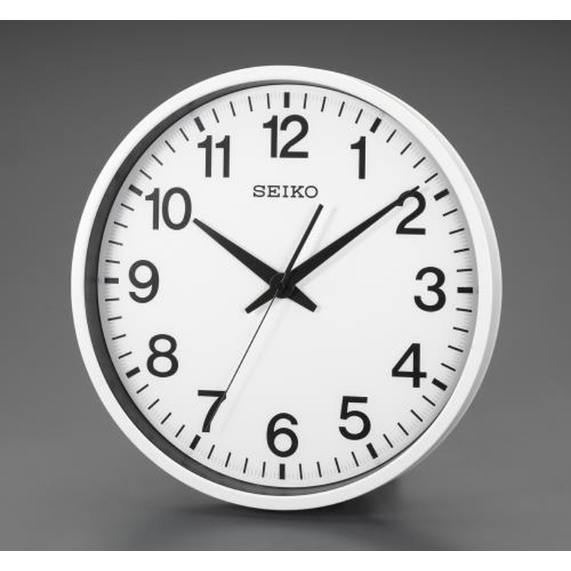 エスコ EA798CC-101 φ450mm［衛星電波]掛時計 1個（ご注文単位1個）【直送品】