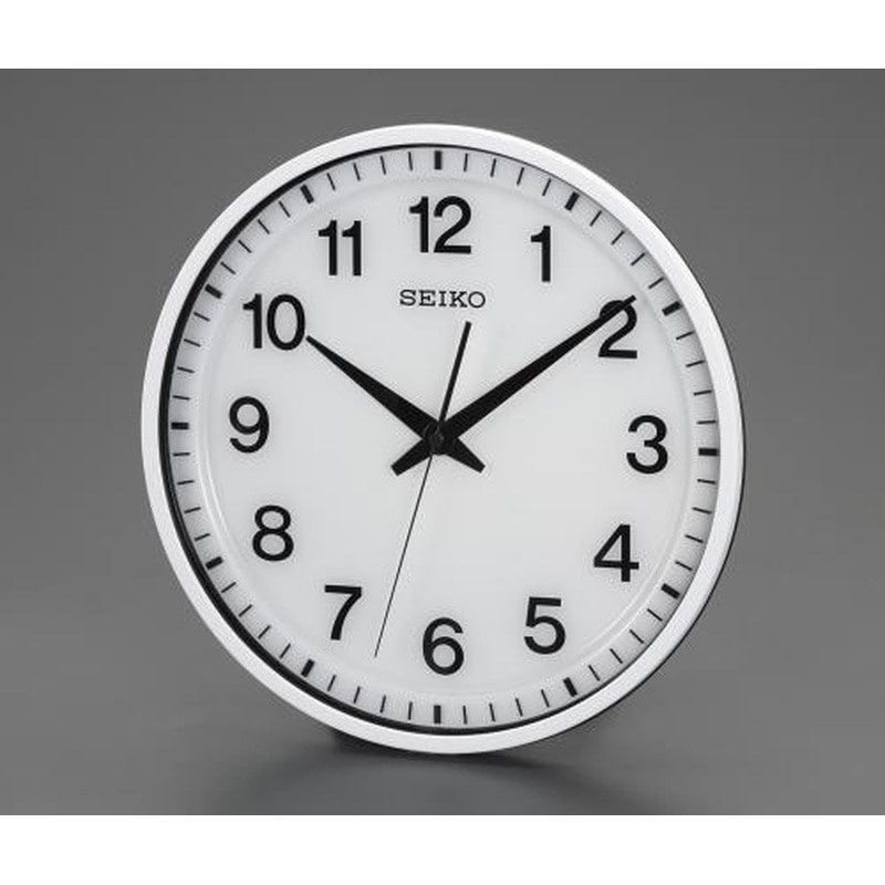 エスコ EA798CC-103 φ351mm［衛星電波]掛時計 1個（ご注文単位1個）【直送品】