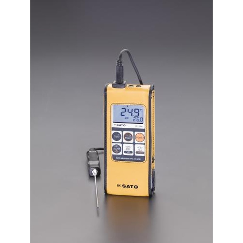 エスコ EA701SA-10 -100/＋300゜Cデジタル温度計(防水型) 1個（ご注文単位1個）【直送品】