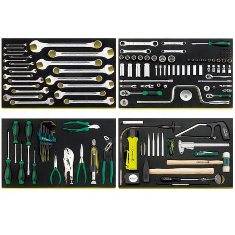 エスコ EA612TV 122個組航空機整備用工具セット 1個（ご注文単位1個）【直送品】