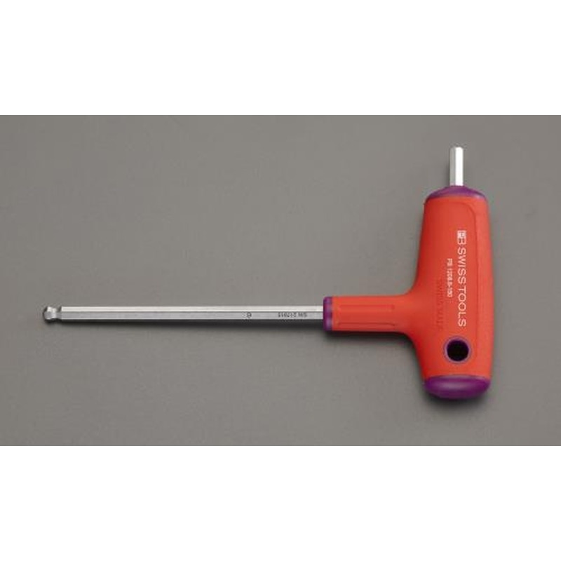 エスコ EA573MR-6 6.0x150mm［BallHexagon]T型レンチ 1個（ご注文単位1個）【直送品】