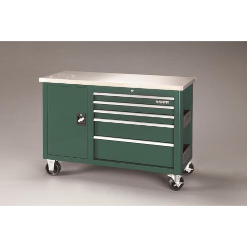 エスコ EA683ZF-2 1180x480x860mmツールワゴン(5段) 1個（ご注文単位1個）【直送品】