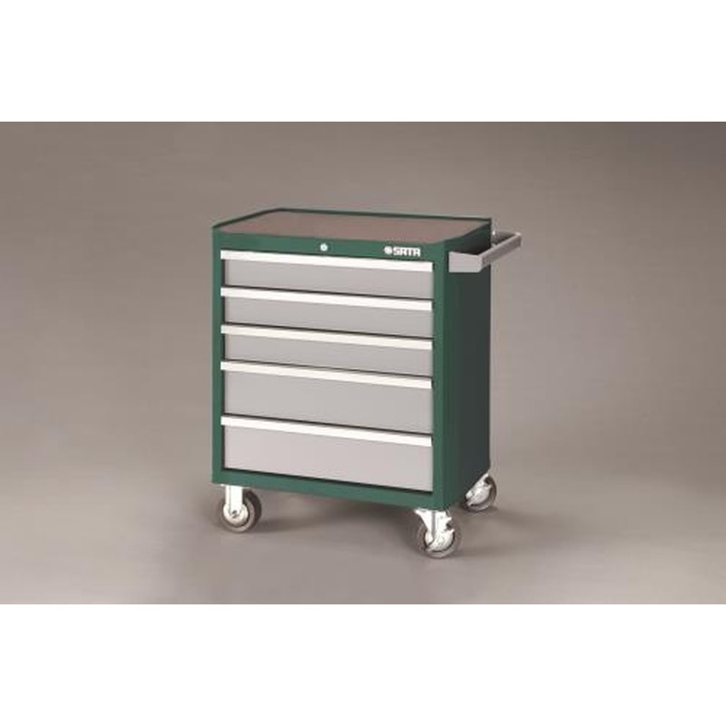 エスコ EA683ZF-3 770x470x896mmツールワゴン(5段) 1個（ご注文単位1個）【直送品】