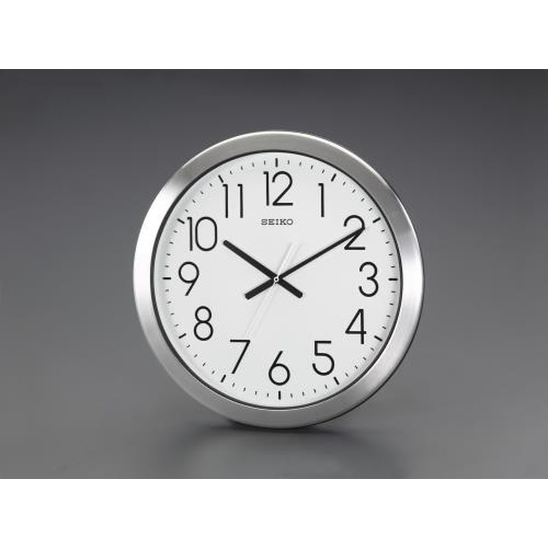 エスコ EA798CC-93 φ444mm［防湿・防塵]掛時計 1個（ご注文単位1個）【直送品】