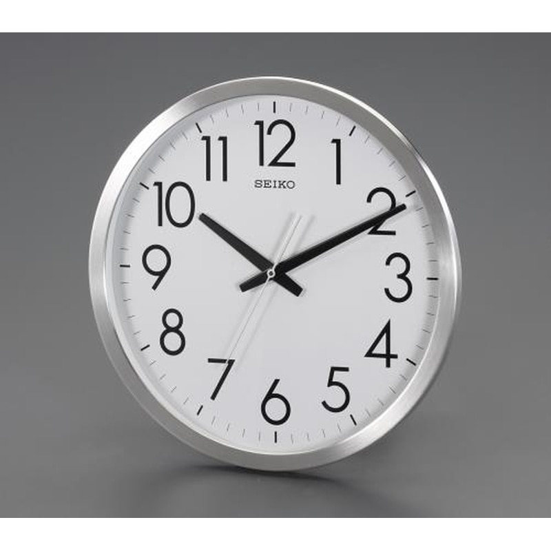 エスコ EA798CC-94 φ350mm掛時計 1個（ご注文単位1個）【直送品】