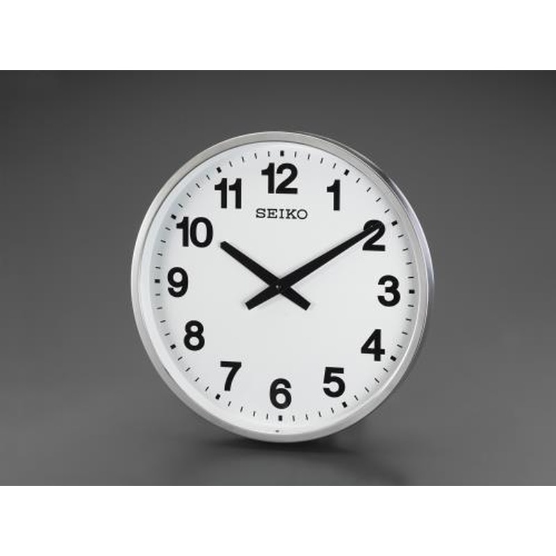 エスコ EA798CC-95 φ450mm［防雨]屋外用掛時計 1個（ご注文単位1個）【直送品】