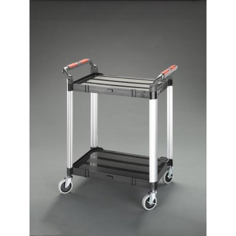 エスコ EA956AK-1 750x460x925mmツールワゴン(樹脂製) 1個（ご注文単位1個）【直送品】