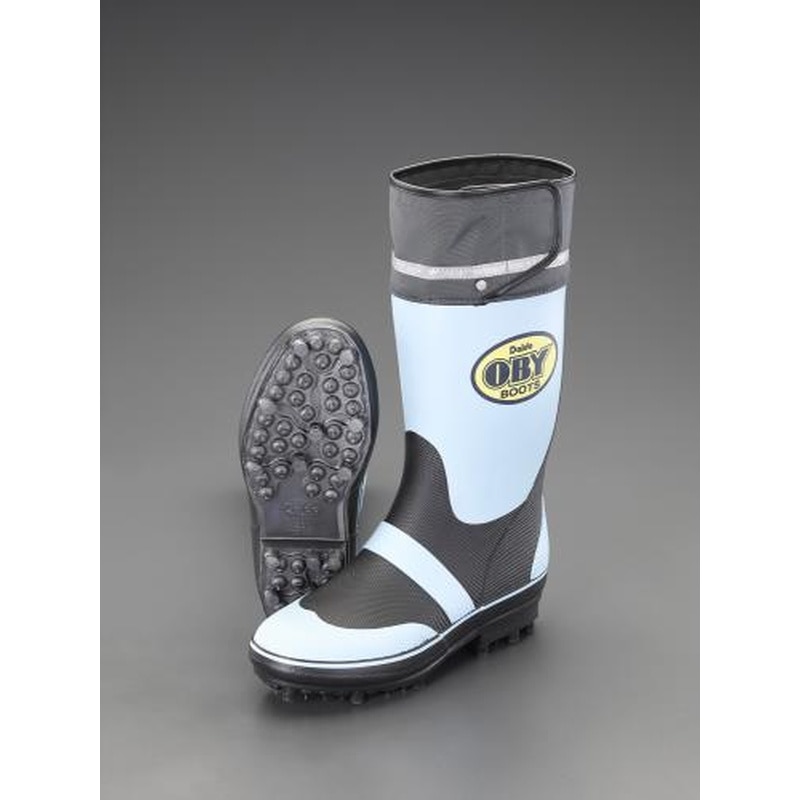 エスコ EA910MB-28 28.0cm長靴(スパイク底) 1個（ご注文単位1個）【直送品】