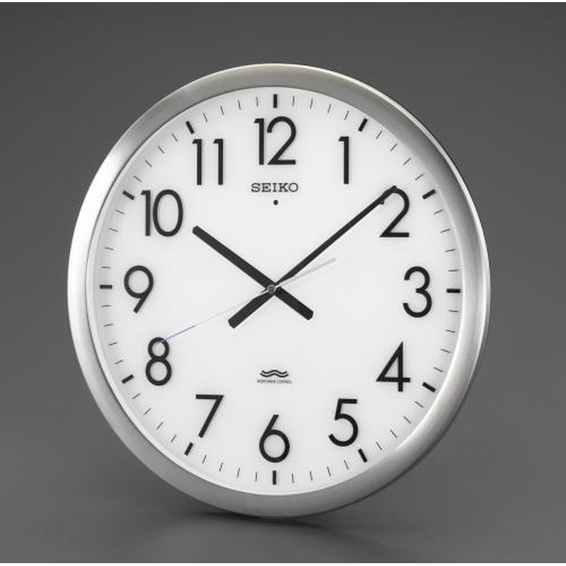 エスコ EA798CC-111 φ421mm［電波]掛時計 1個（ご注文単位1個）【直送品】