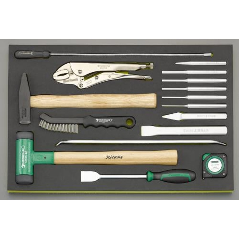 エスコ EA612TC-7 16個組ハンマー・ポンチセット 1個（ご注文単位1個）【直送品】