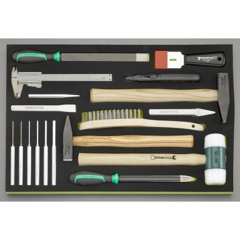 エスコ EA612TC-8 18個組工具セット 1個（ご注文単位1個）【直送品】