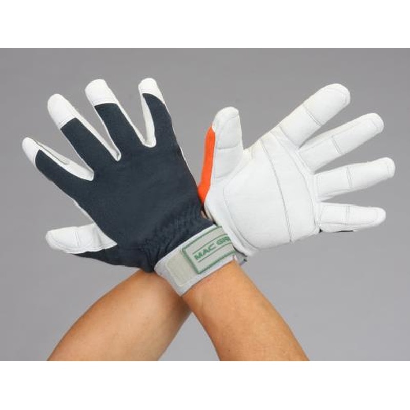 エスコ EA353AB-51 M/240mm手袋・防振(チェーンソー作業用) 1個(ご注文単位1個)【直送品】