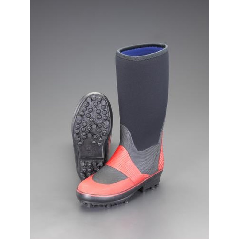 エスコ EA910ME-25.5 25.5cm防寒長靴(スパイク底) 1個(ご注文単位1個)【直送品】