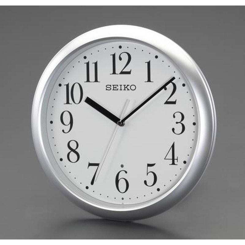 エスコ EA798CC-114 φ305mm［電波]掛時計 1個（ご注文単位1個）【直送品】