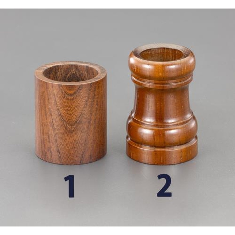 エスコ EA912MK-1 φ43x50mm楊枝立て(木製) 1個（ご注文単位1個）【直送品】