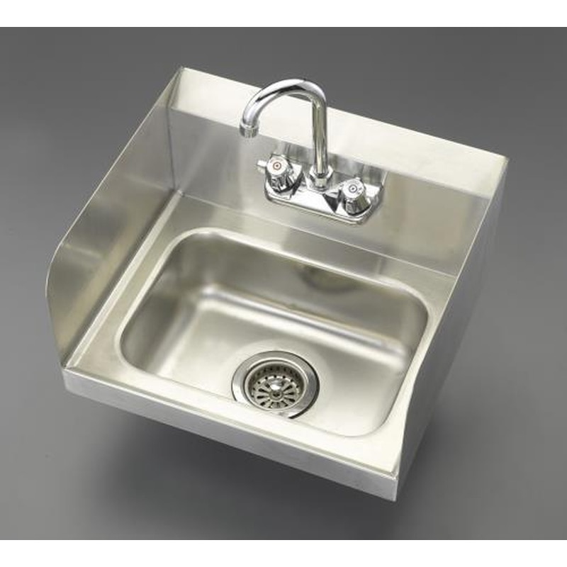 エスコ EA468EE-6 442x385x245mm手洗いシンク 1個（ご注文単位1個）【直送品】