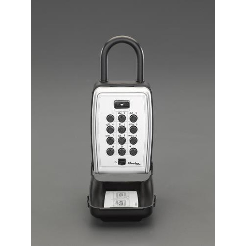 エスコ EA983ZA-67 82x53x174mmキーボックス(プッシュボタン式) 1個（ご注文単位1個）【直送品】