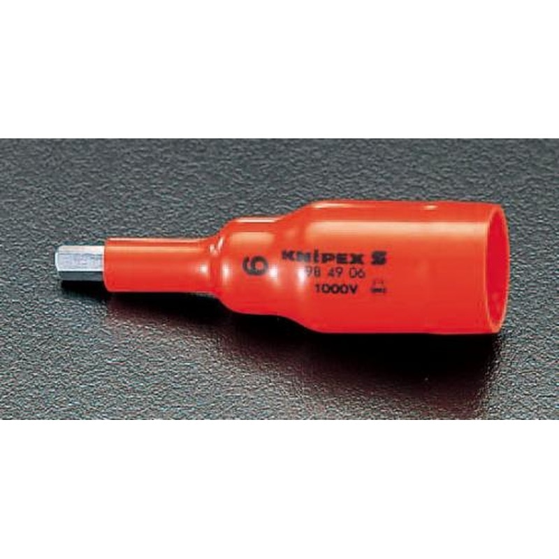エスコ EA640LK-8 3/8”DRx8mm［INHEX]ビットソケット(絶縁) 1個（ご注文単位1個）【直送品】