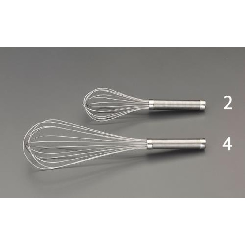 エスコ EA912ME-2 240mm泡立て(ステンレス製) 1個（ご注文単位1個）【直送品】