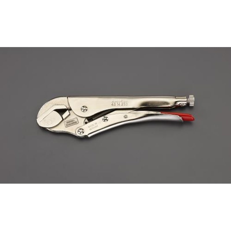 エスコ EA533FA-12 250mmロッキングプライヤー 1個(ご注文単位1個)【直送品】