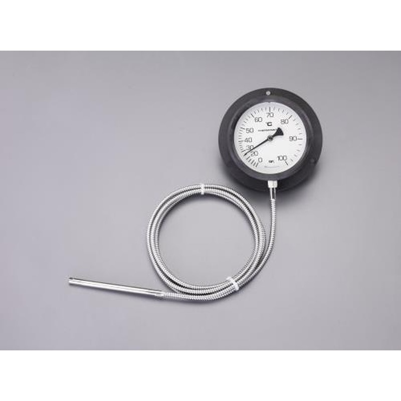 エスコ EA727-23 0-120℃/φ110mm隔測温度計 1個（ご注文単位1個）【直送品】