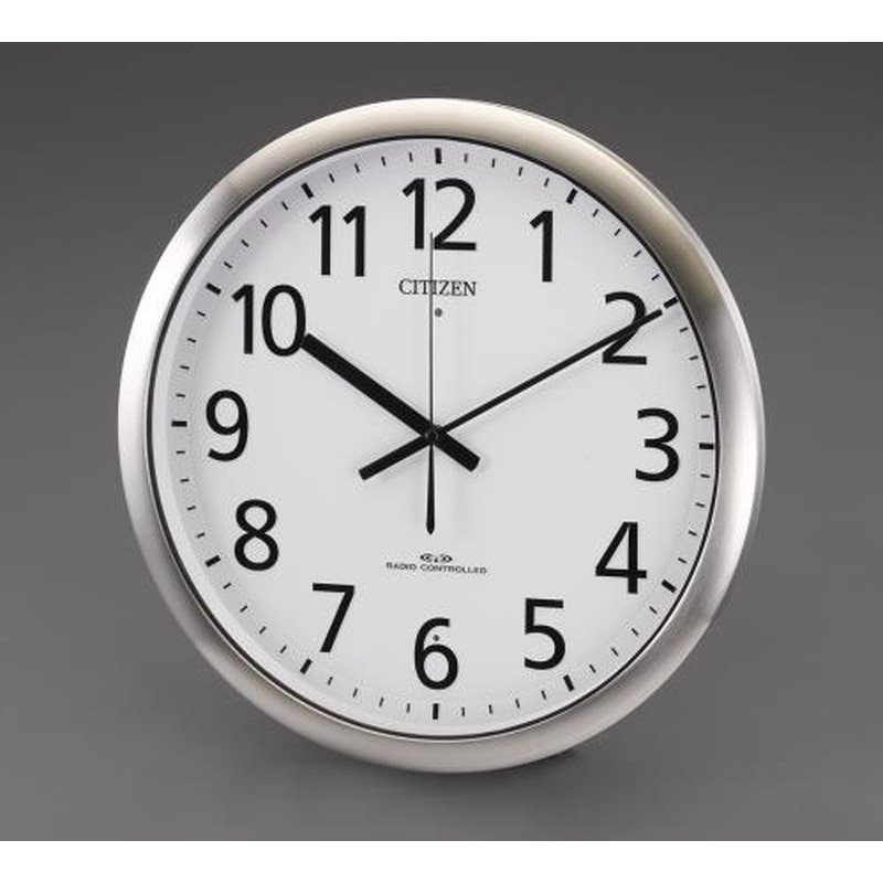 エスコ EA798CB-94 φ380mm［電波]掛時計 1個（ご注文単位1個）【直送品】