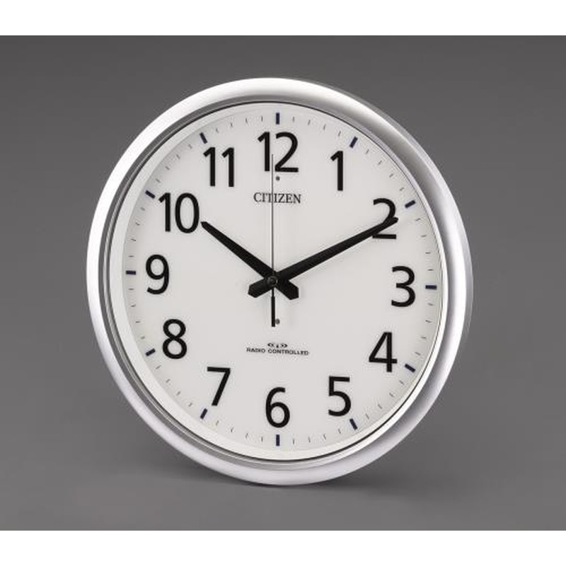 エスコ EA798CB-95 φ320mm［電波]掛時計 1個（ご注文単位1個）【直送品】