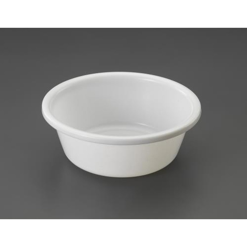 エスコ EA638LF-19 φ270mm洗面器(ホワイト) 1個（ご注文単位1個）【直送品】