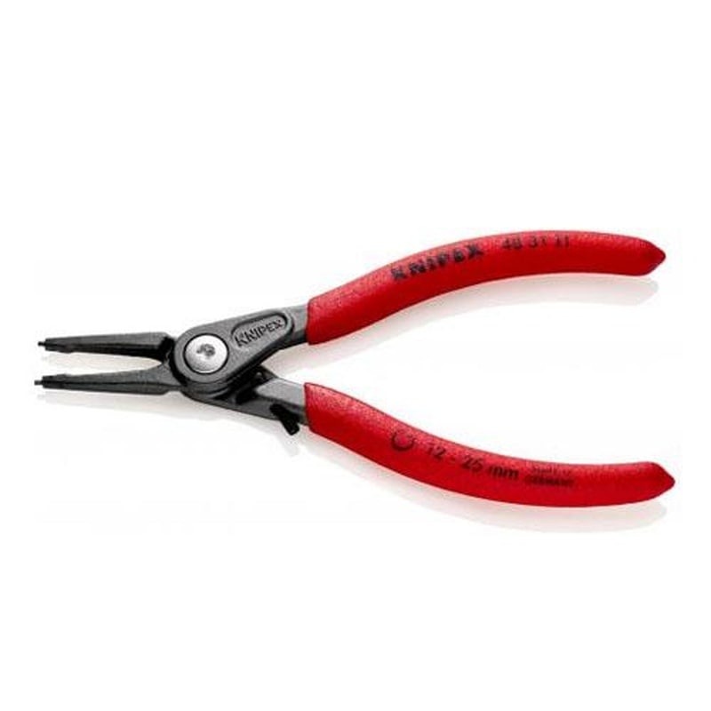 エスコ EA590AL-1 12-25mm穴用スナップリングプライヤー(ストッパー付) 1個（ご注文単位1個）【直送品】