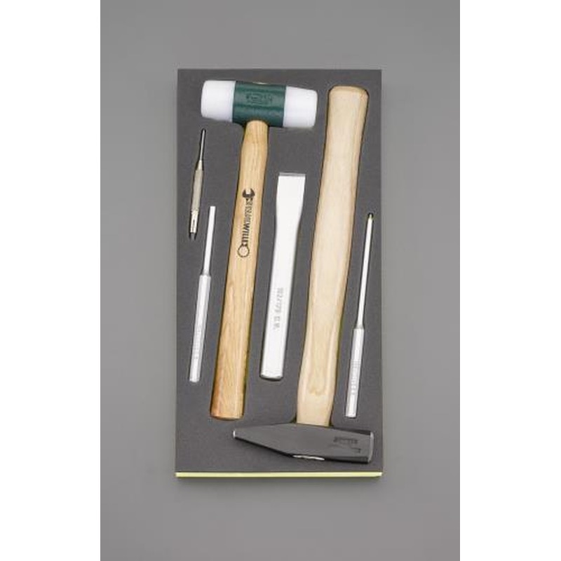 エスコ EA612TA-44 6本組ハンマーセット 1個（ご注文単位1個）【直送品】