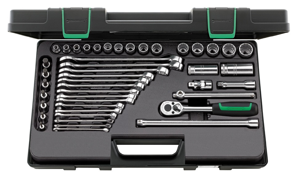 エスコ EA617CC-15 3/8DR ソケットレンチセット 1組 （ご注文単位1組）【直送品】